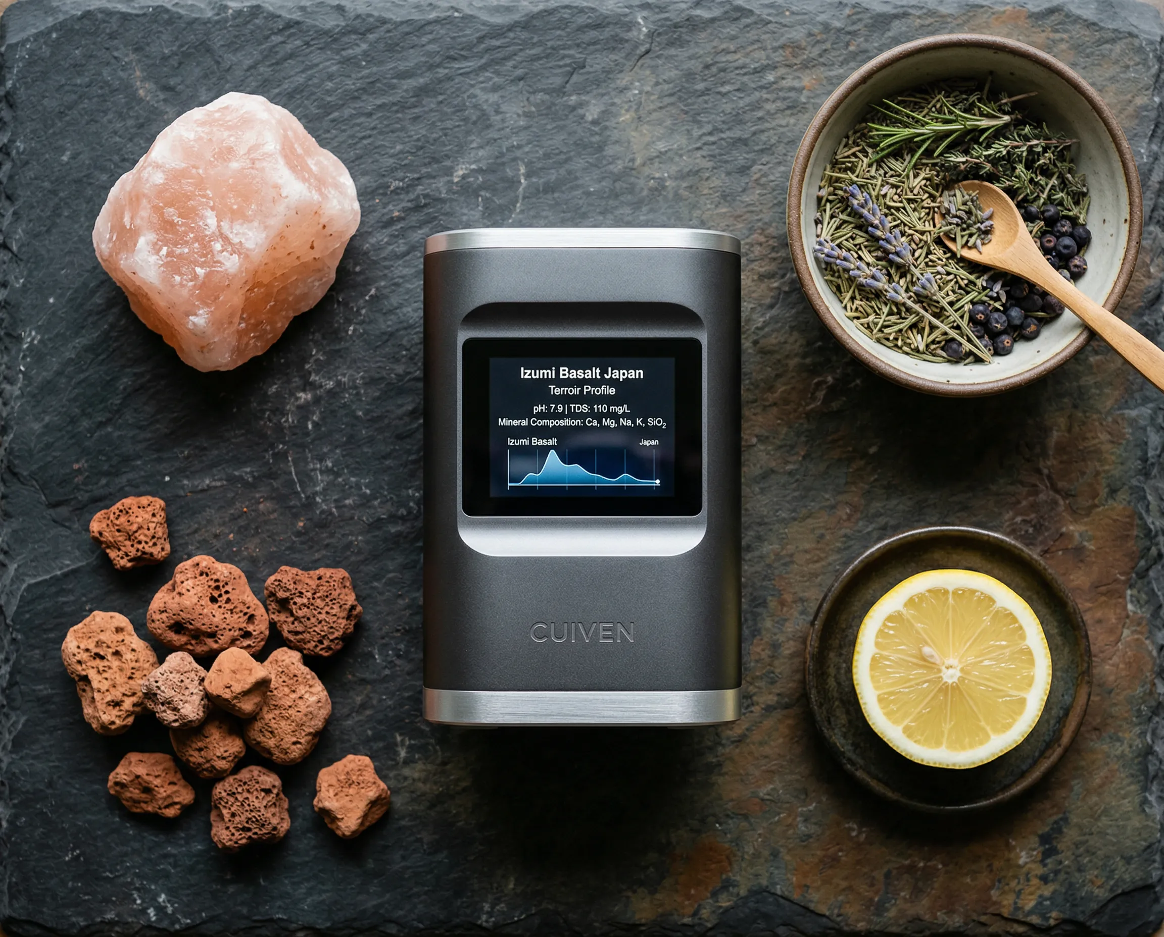 CUIVEN flavor expansion module — world terroir profiles