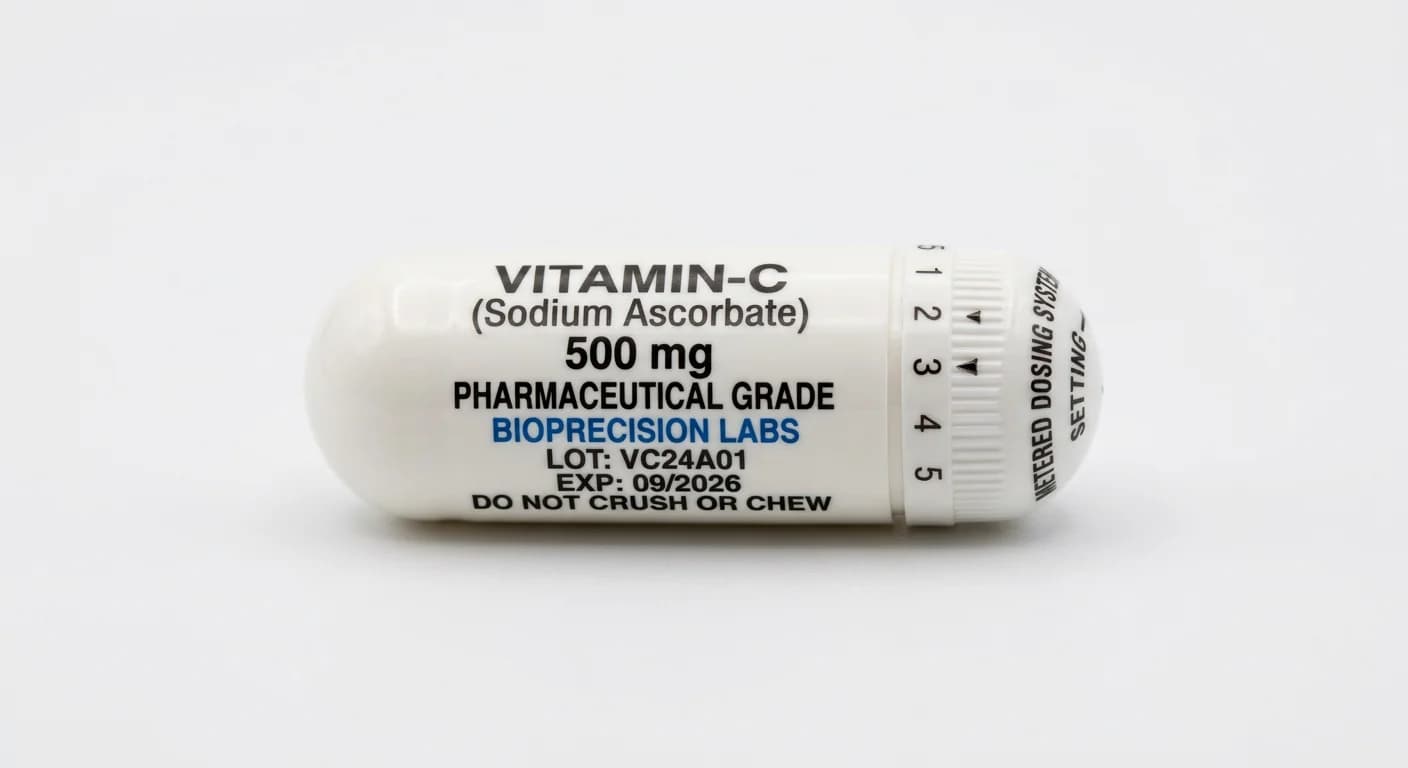 Metered Vitamin-C capsule