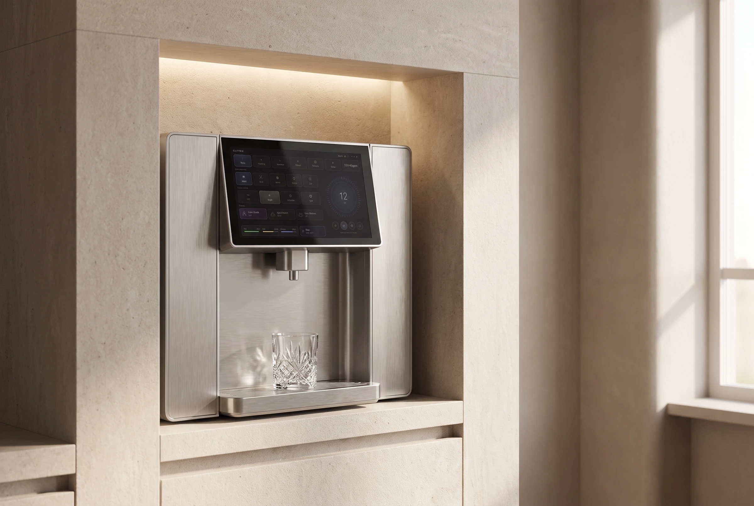 Opus Atelier, wall-recessed