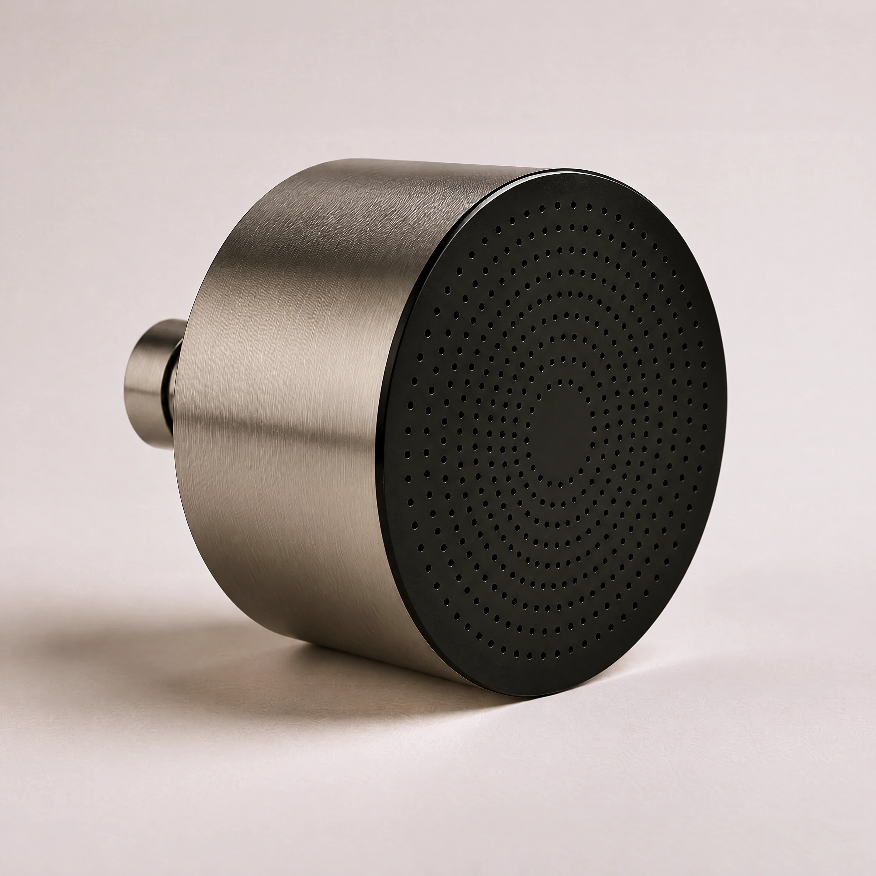 Monolith with a graphite rainfall face and brushed cylindrical body